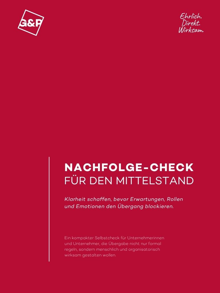 Nachfolge-Check für den Mittelstand